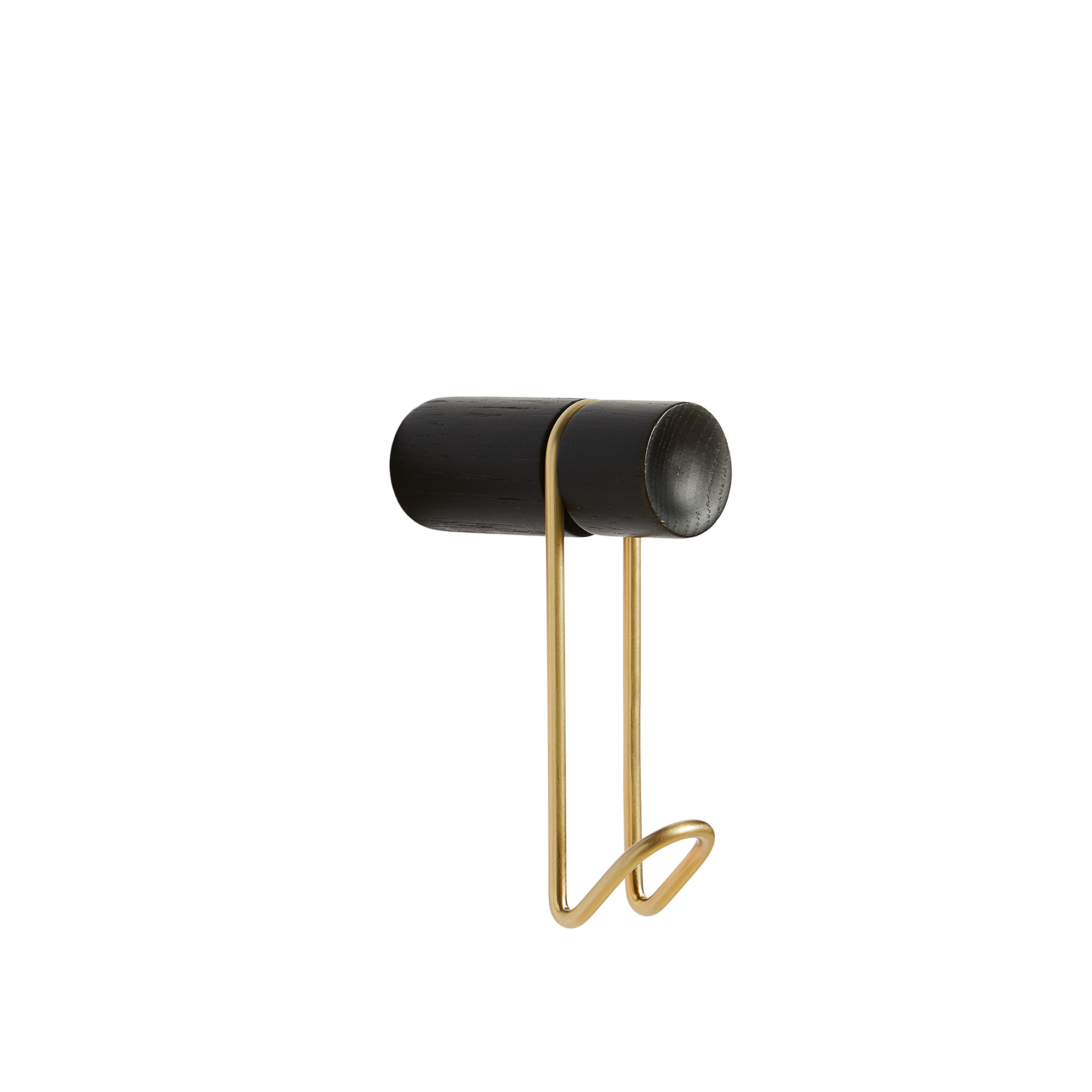  Black/Satin Brass