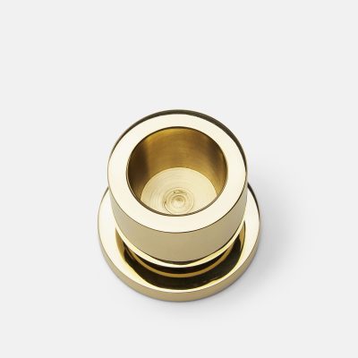 Bijou Brass Candle Holder - Gessato Design Store