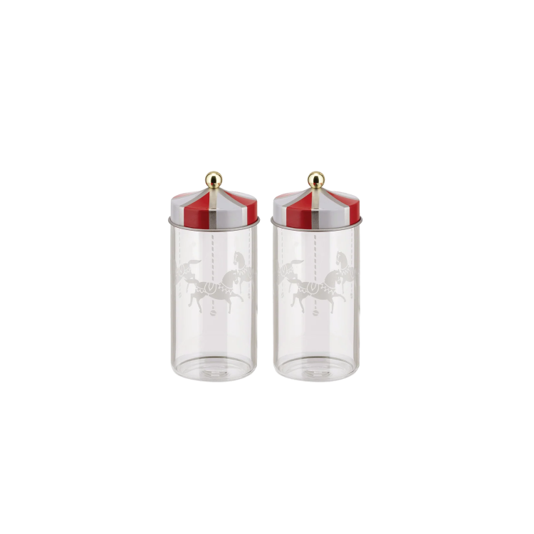Circus Set of 2 Spice Jars
