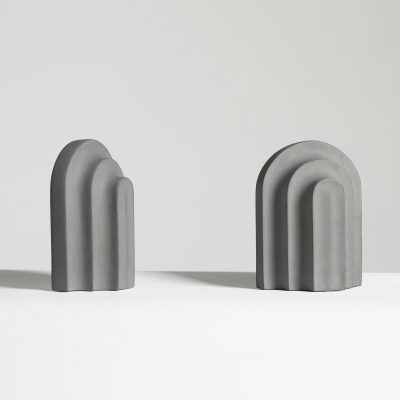 Arkiv Concrete Bookends - Gessato Design Store