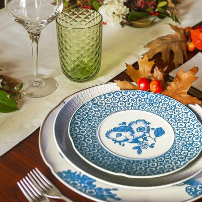 Coralina Blue Charger Plate - Gessato Design Store