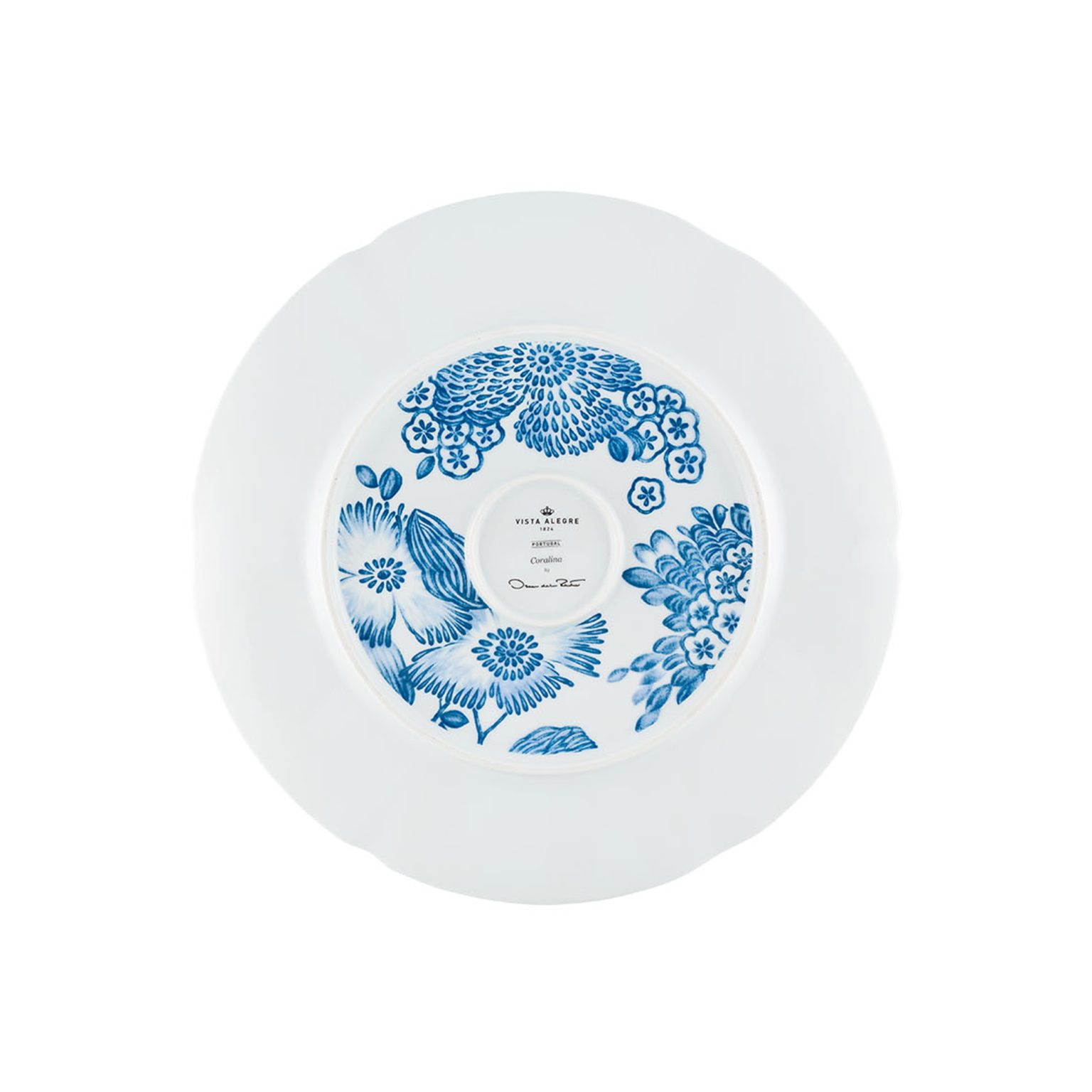 Vista Alegre - Coralina Blue - Charger Plate | Gessato Design Store
