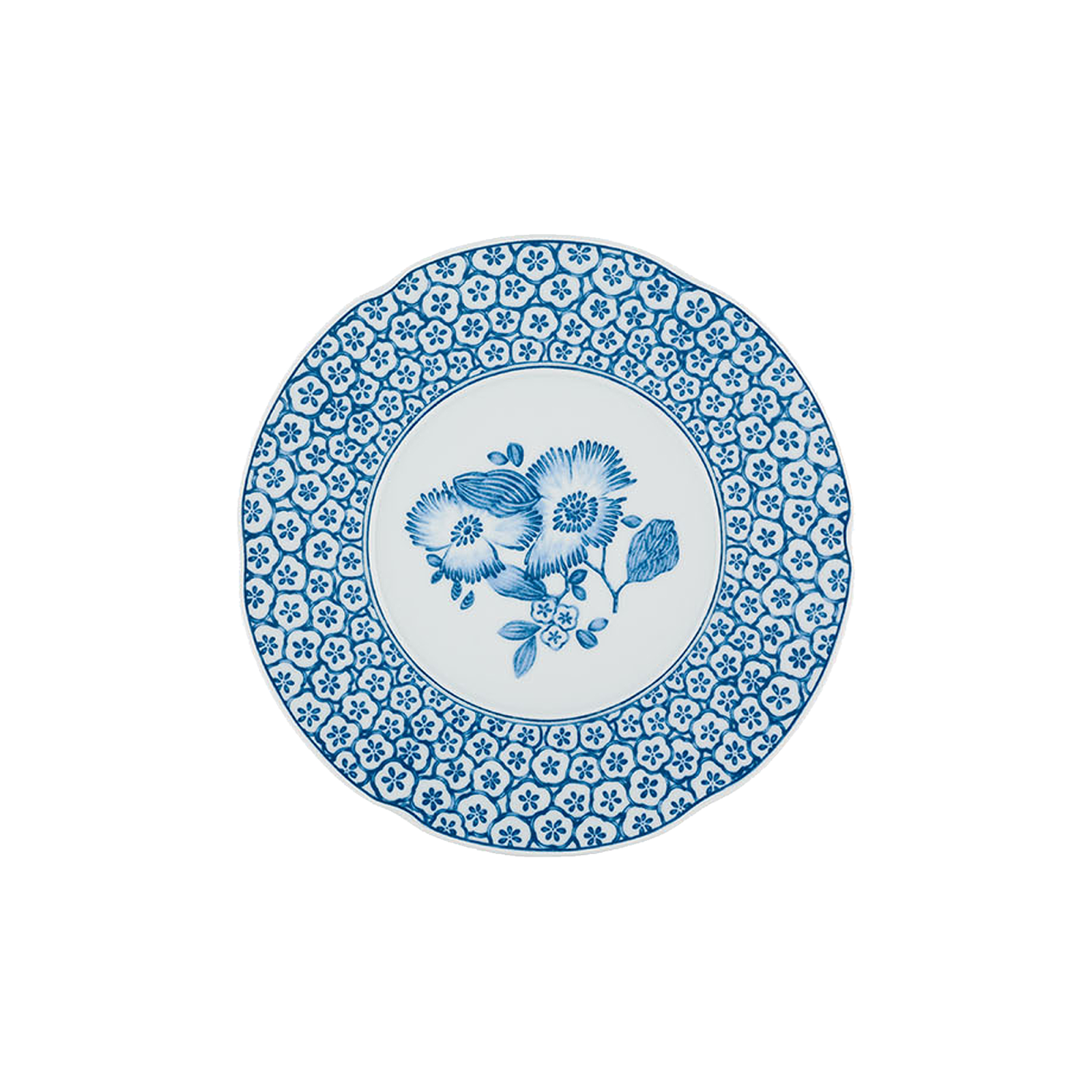 Coralina Blue - Dessert Plate - Gessato Design Store