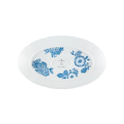 Coralina Blue - Large Oval Platter - Gessato Design Store