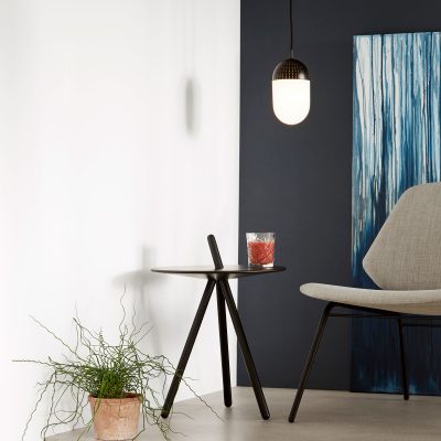 Dot Pendant Large Black - Gessato Design Store
