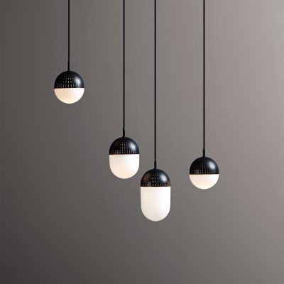 Dot Pendant Small Black - Gessato Design Store