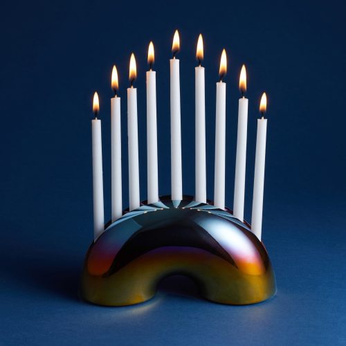 Nosh Menorah, Sunrise Sunset - Gessato Design Store