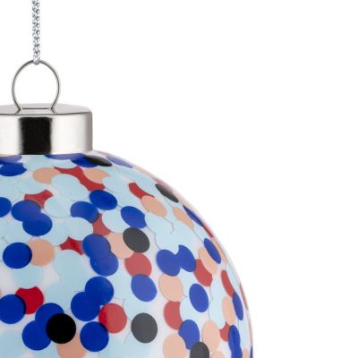 Proust Christmas Bauble, Blue - Gessato Design Store