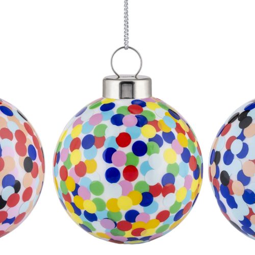 Proust Set of 3 Christmas Baubles - Gessato Design Store