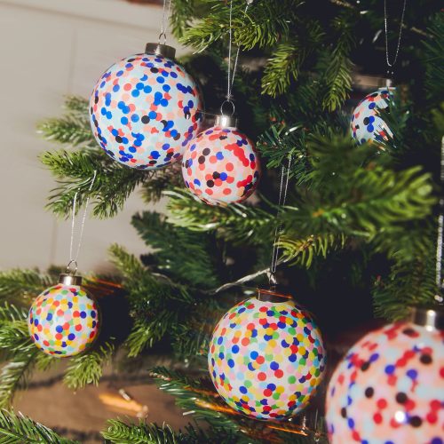 Proust Set of 3 Christmas Baubles - Gessato Design Store