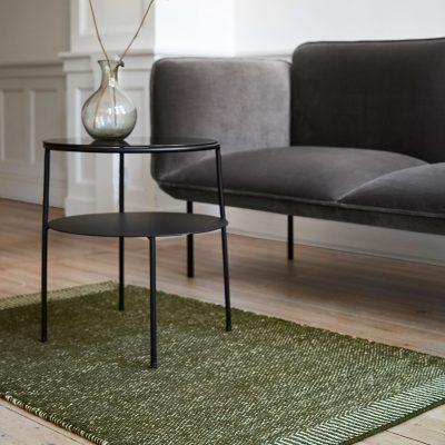 Rombo Rug 90x140 Moss Green - Gessato Design Store