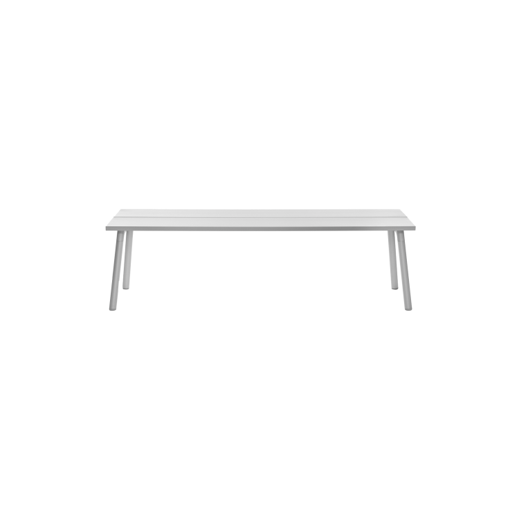 Run Bench, Aluminum 3 Seater
