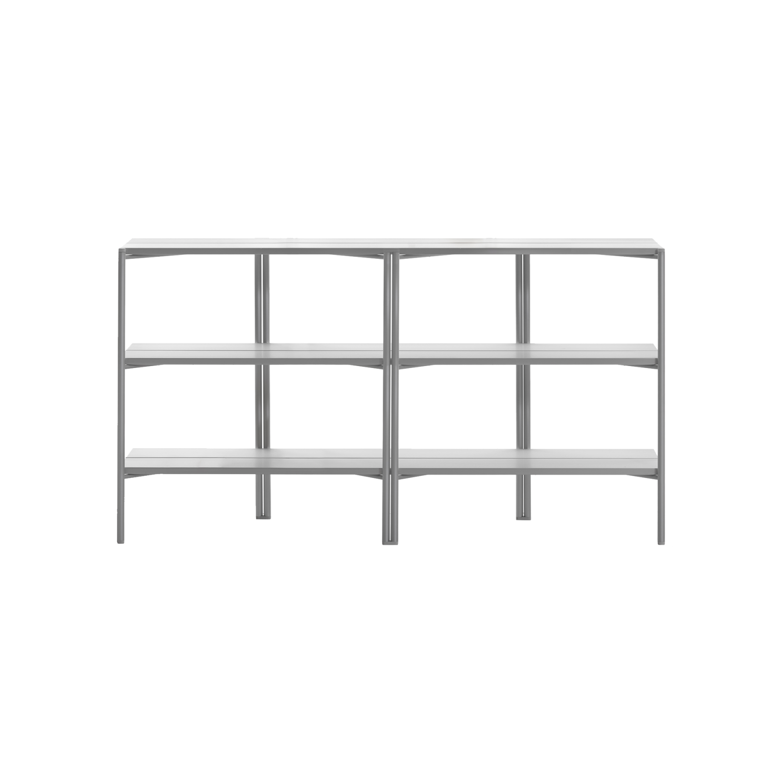 Run Shelf, Aluminum - Gessato Design Store