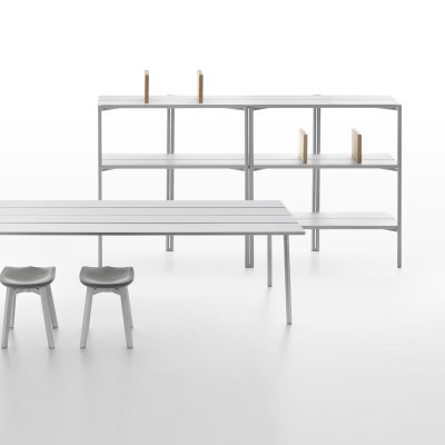 Run Shelf, Aluminum - Gessato Design Store