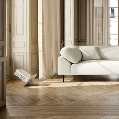 Mountain, Travertine Magazine Holder - Gessato Design Store