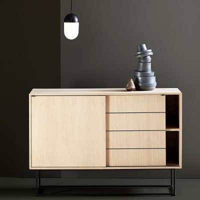 Virka Sideboard High Oak - Gessato Design Store