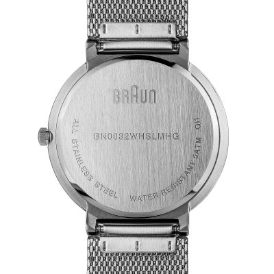 Analog Watch BN-0032WHSLMHG - Gessato Design Store