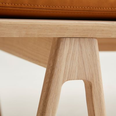 Level Daybed Cognac/Oak - Gessato Design Store