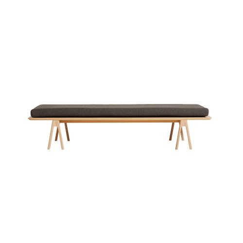 Level Daybed Dark Brown Bouclé/Oak - Gessato Design Store