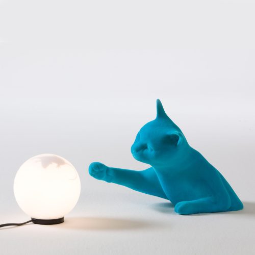 Karman Maoo - Table Lamp, Blue - Gessato Design Store