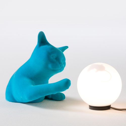 Karman Maoo - Table Lamp, Blue - Gessato Design Store