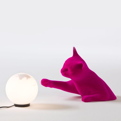 Karman Maoo - Table Lamp, Fuchsia - Gessato Design Store