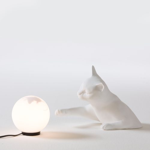 Karman Maoo - Table Lamp, White - Gessato Design Store