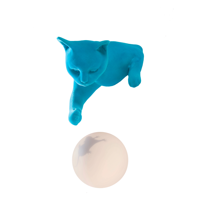 Karman Maoo – Wall Light, Blue