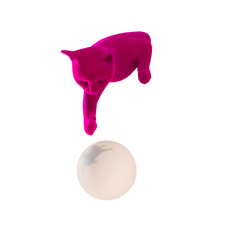 Karman Maoo – Wall Light, Fuchsia