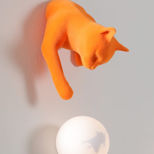 Karman Maoo - Wall Light, Orange - Gessato Design Store