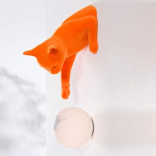 Karman Maoo - Wall Light, Orange - Gessato Design Store