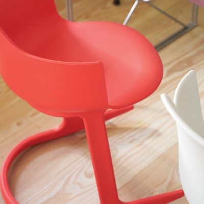 Social® Tilt Chair - Red, Set of 2 - Gessato Design Store