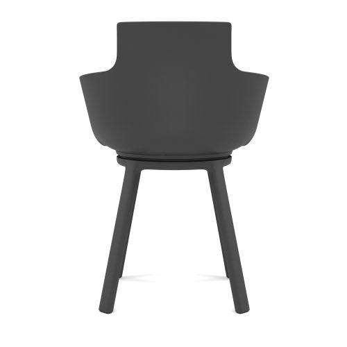 Social® Turn Chair - Black Onyx, Set of 2 - Gessato Design Store