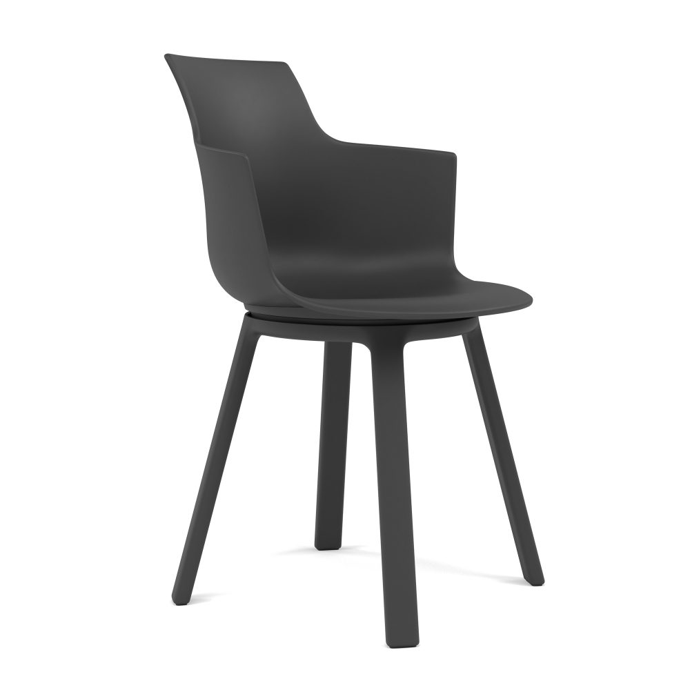 Social® Turn Chair Black Onyx, Set of 2 Gessato Design Store