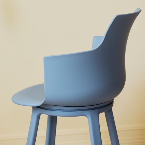 Social® Turn Chair - Blue, Set of 2 - Gessato Design Store