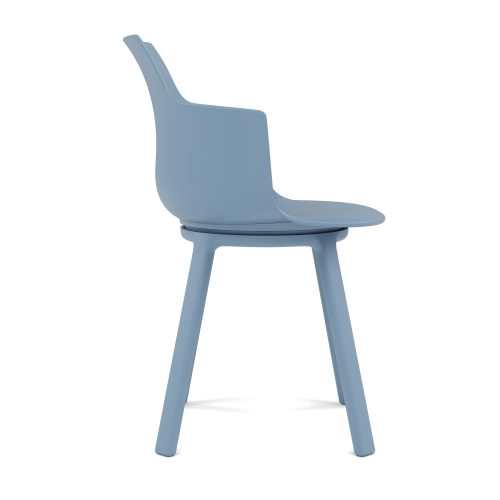 Social® Turn Chair - Blue, Set of 2 - Gessato Design Store