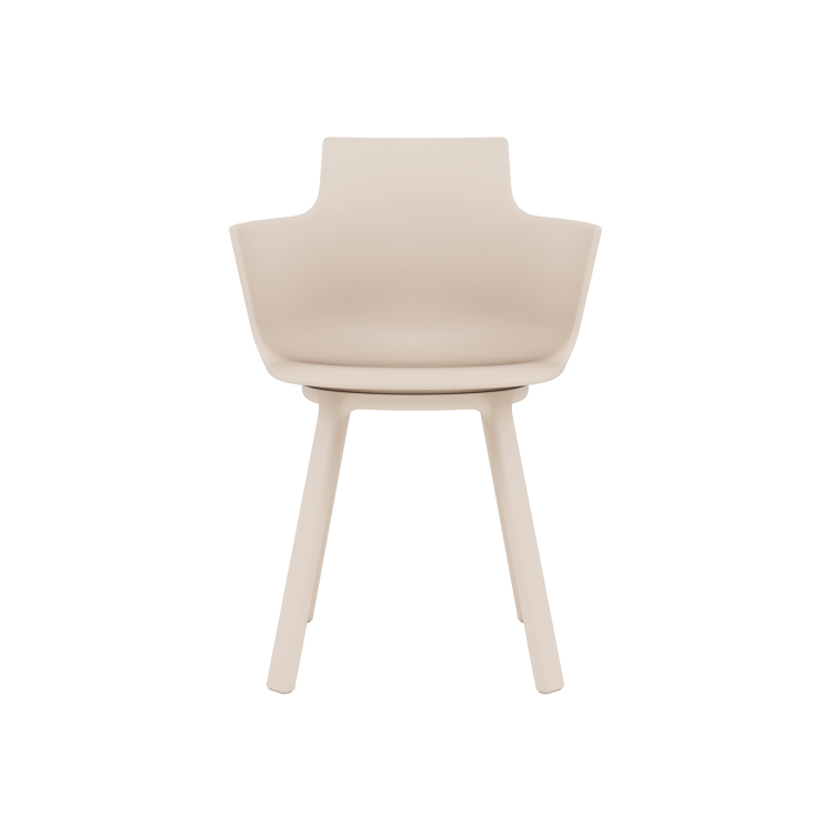 Social® Turn Chair – Cream, Set of 2