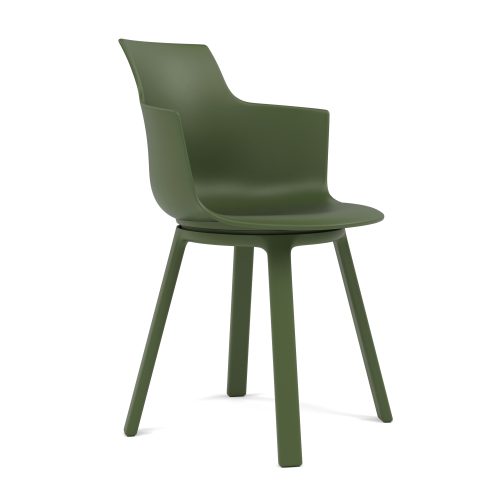 Social® Turn Chair - Green, Set of 2 - Gessato Design Store