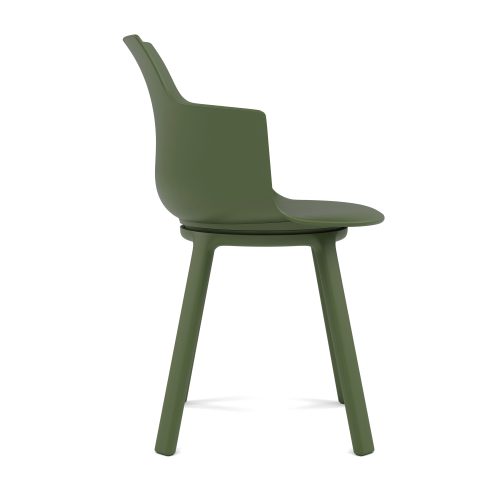 Social® Turn Chair - Green, Set of 2 - Gessato Design Store