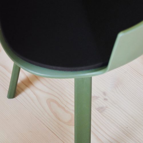 Social® Turn Chair - Green, Set of 2 - Gessato Design Store