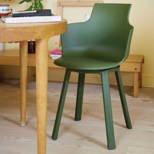 Social® Turn Chair - Green, Set of 2 - Gessato Design Store