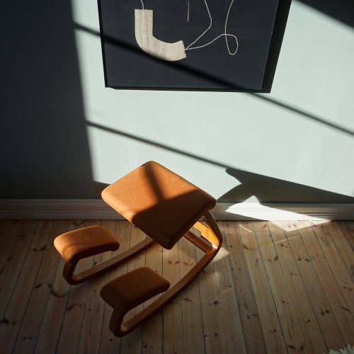 Variable Balans Kneeling Chair Oxide Gessato Design Store