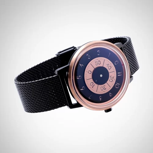 ANICORN Series K452 Space Automatic Watches - Rosegold/black - Gessato Design Store