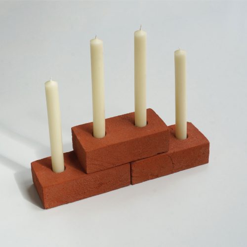 Brick Candle Holder - Gessato Design Store