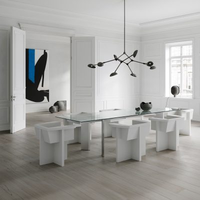Brutus Dining Chair - White - Gessato Design Store