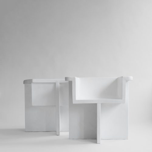 Brutus Dining Chair - White - Gessato Design Store