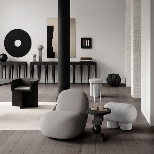 Brutus Lounge Chair - Coffee - Gessato Design Store