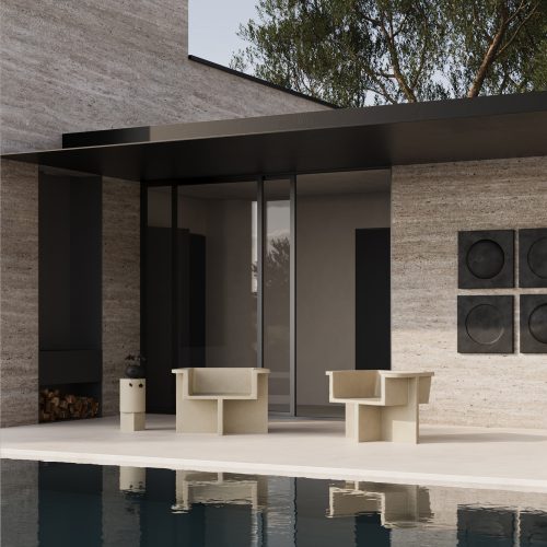 Brutus Lounge Chair - Sand - Gessato Design Store