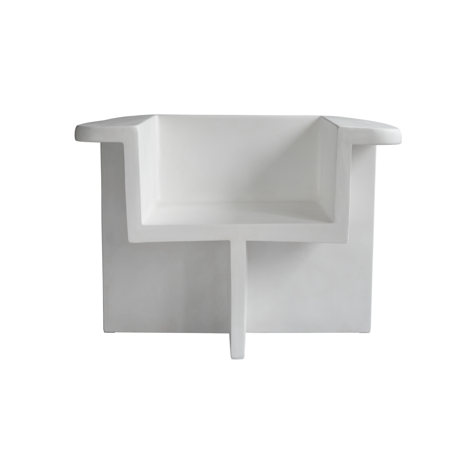 Brutus Lounge Chair - White - Gessato Design Store