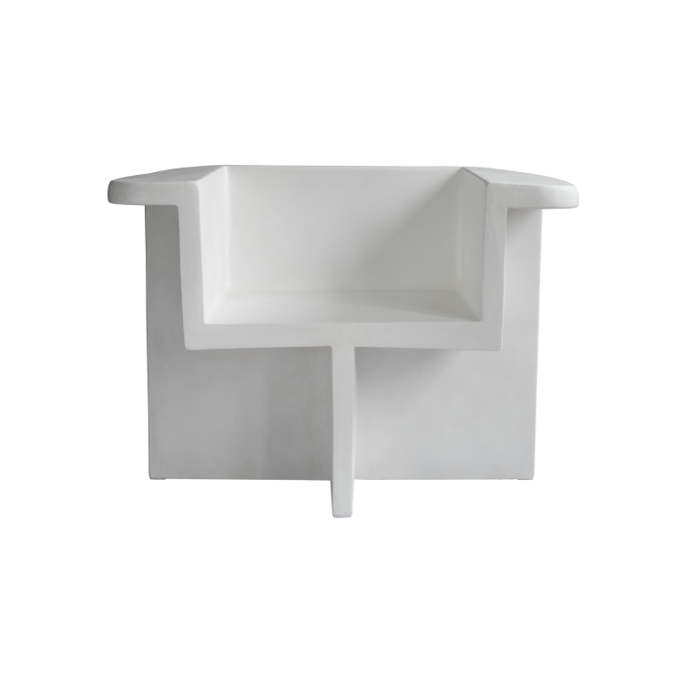 Brutus Lounge Chair – White